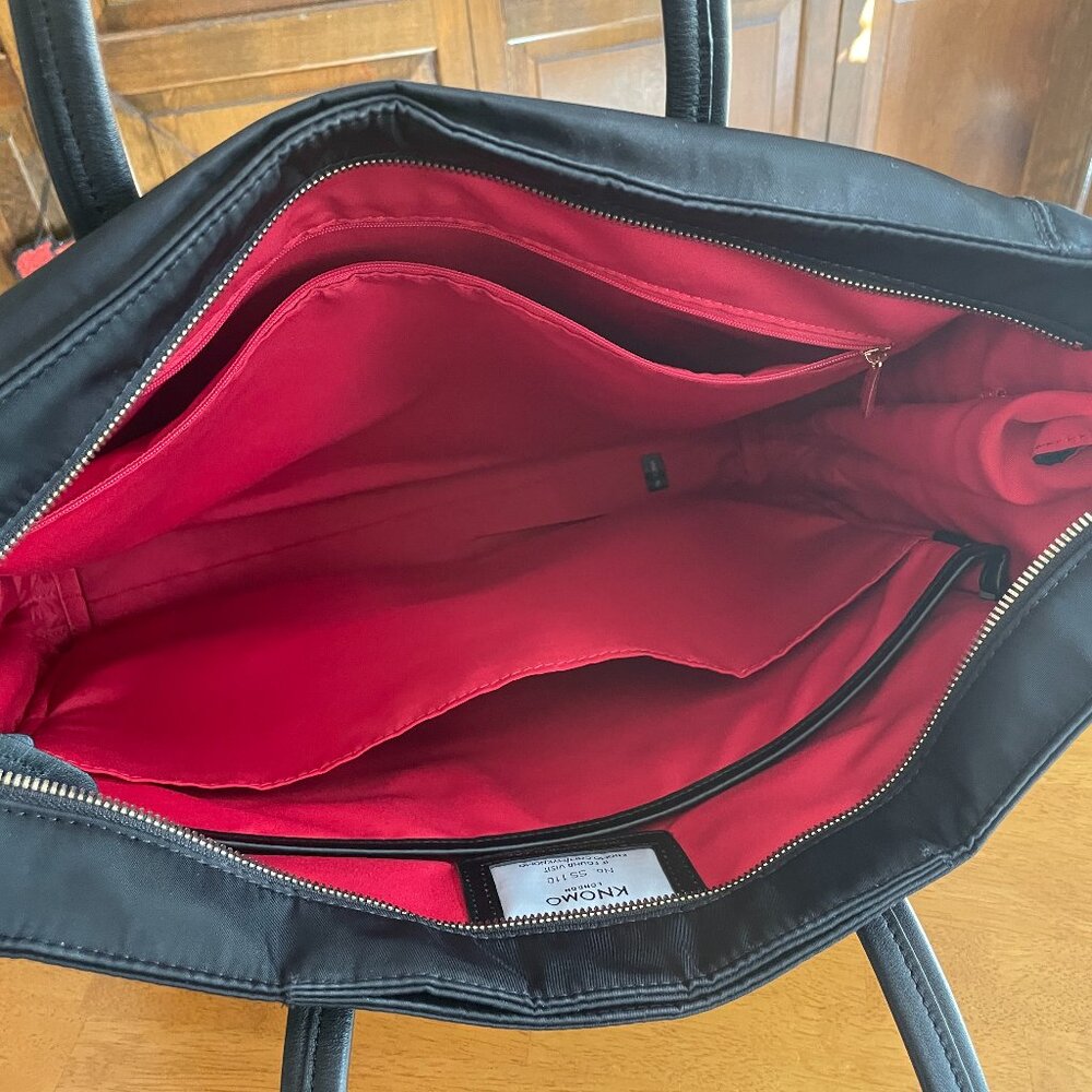 KNOMO London Grosvenor Place expandable laptop tote bag - Picture 9 of 16